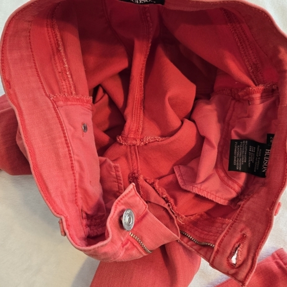 Hudson Women's‎ Krista Ankle Super Skinny Jeans  in Carrot Size 29 - Picture 15 of 16